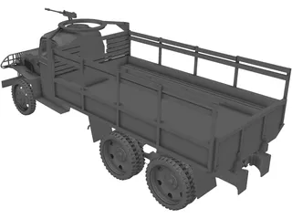 US Army Truck 3D Model