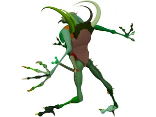 Bugman 3D Model