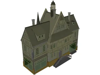 Hotel 3D Model