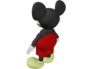 Mickey Mouse 3D Model