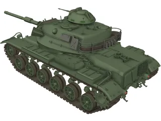 M60 A3 3D Model