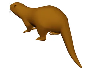 Otter 3D Model