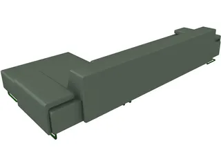 Lowland Sofa 3D Model