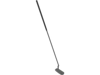 Golf Club Putter 3D Model