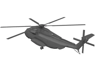 Sikorsky CH-53 Sea Stallion 3D Model