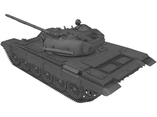 T-72M1 3D Model