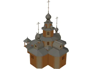 Church Tranfiguration 3D Model