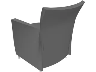 Augustino Armchair 3D Model