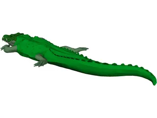 Crocodile 3D Model