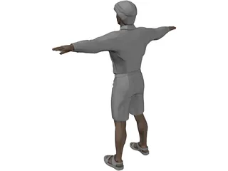 Man [+Outfits and Hairstyles] 3D Model