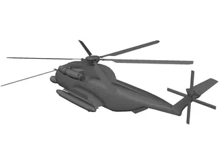 Sikorsky MH-53 Pave Low 3D Model