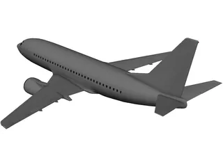 Boeing 737-500 3D Model