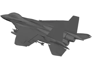 F-15E 3D Model