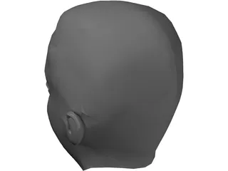 Head Female 3D Model