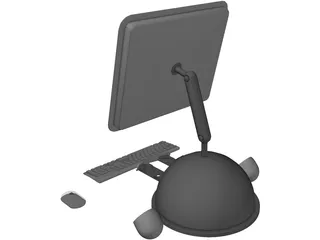 Apple iMac 3D Model