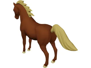 Horse 3D Model