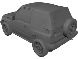 Isuzu Geo Tracker (1993) 3D Model