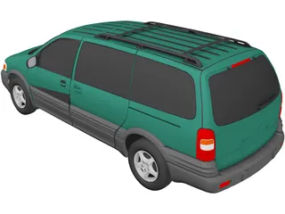 Pontiac Montana (1997) 3D Model