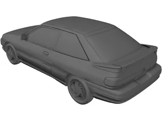 Ford Escort (1997) 3D Model