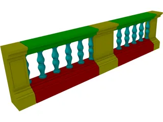 Railing 3D Model