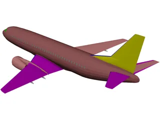 Boeing 737-300 3D Model