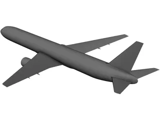 Boeing 767-300 3D Model