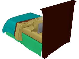 Bed 3D Model