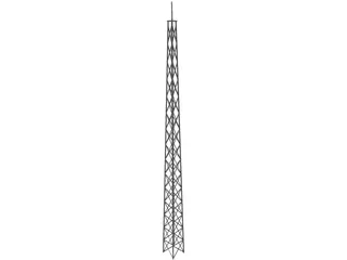 Tower Radio 3D Model