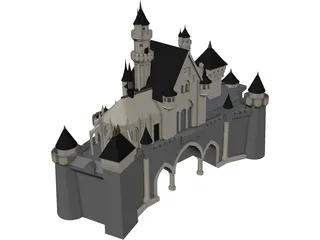 Castle 3D Model