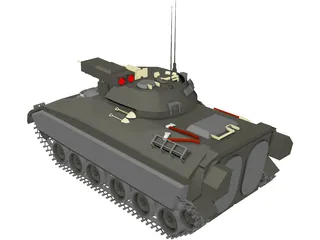 M3 Bradley 3D Model