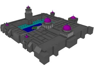 Mosque 3D Model