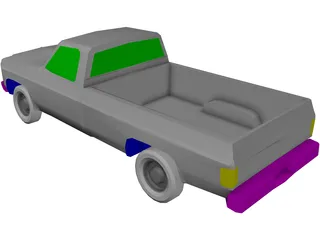 Chevrolet Pickup (1978) 3D Model