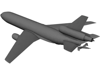 KC-10 Extender 3D Model