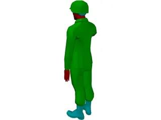 Soldier 3D Model