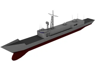 FFG Oliver Perry 3D Model
