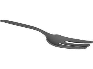 Fork 3D Model