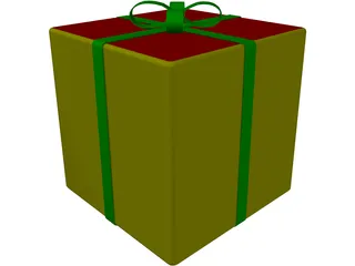 Gift Box 3D Model