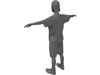 Boy 3D Model