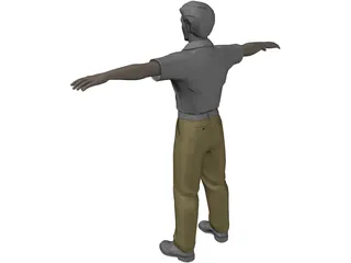 Man 3D Model