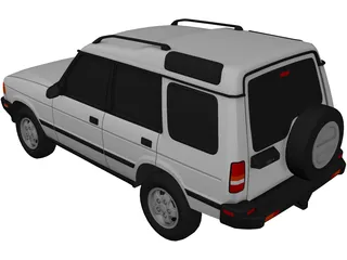 Land Rover Discovery (1996) 3D Model