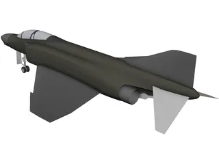 F-4 Phantom II 3D Model