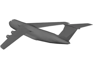 Lockheed C-5G Galaxy 3D Model