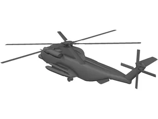 Sikorsky MH-53J Pave Low III 3D Model