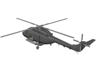 Westland Lynx Mk3 [+Interior] 3D Model