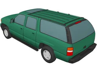 GMC Yukon (2000) 3D Model