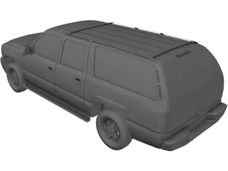 Chevrolet Suburban (2000) 3D Model