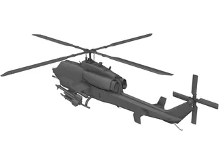 Bell AH-1Z 3D Model