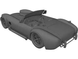 Shelby Cobra (1966) 3D Model