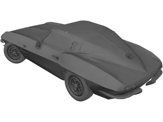 Chevrolet Corvette (1965) 3D Model