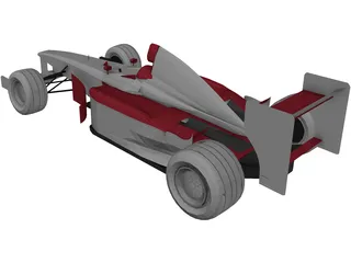 Ferrari F399 F1 (1999) 3D Model